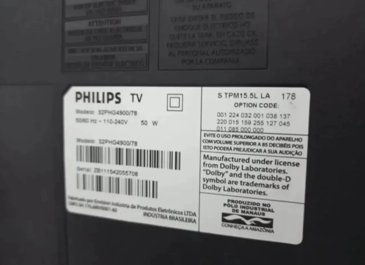 Tv Philips 32 Polegadas - Foto 3