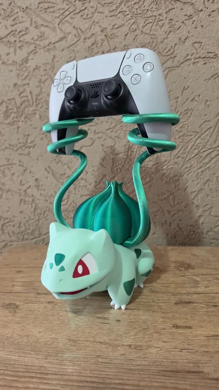 Suporte de Controle Bulbasaur Switch PS5 Xbox - Foto 2