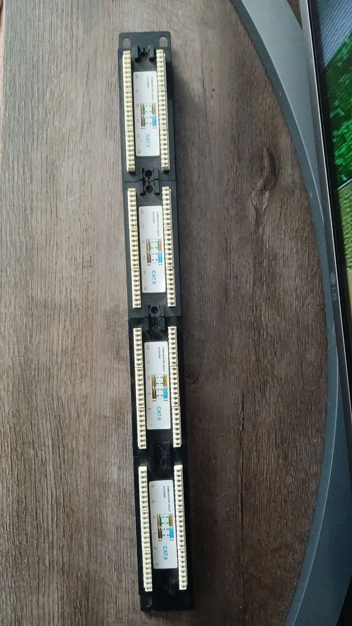 Patch Panel Cat 6  - Foto 2