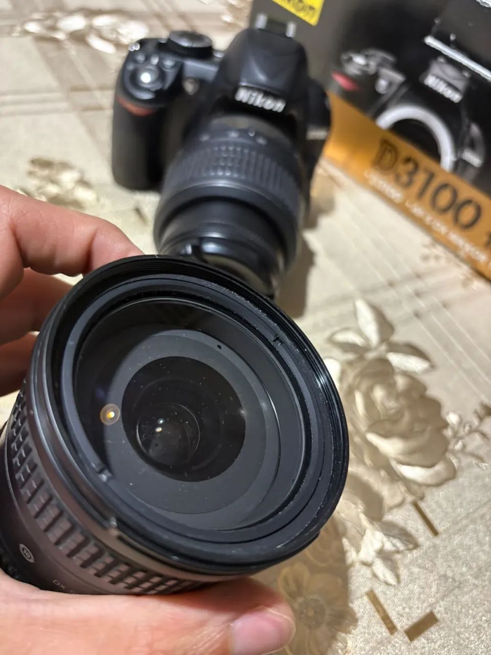 Kit Nikon d3100 - com 2 lentes (18-55 e 18-200) - Foto 5