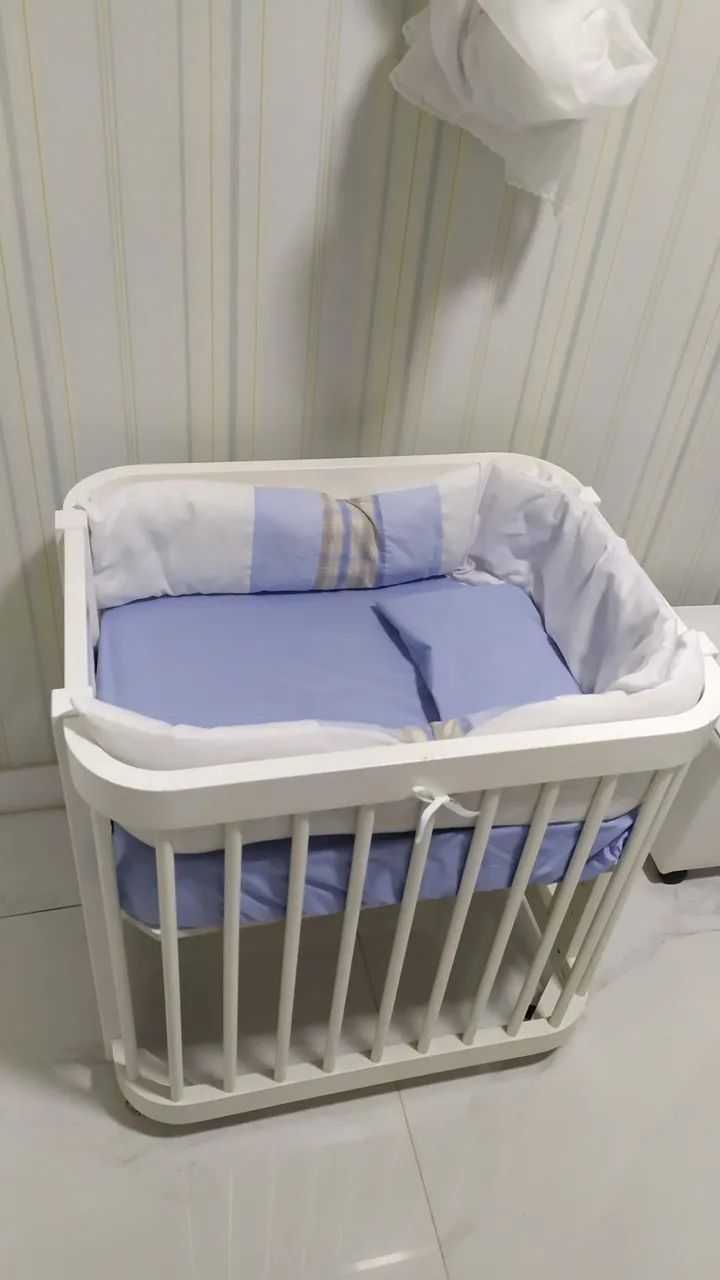 Berço 3 em 1 Quater Branco
