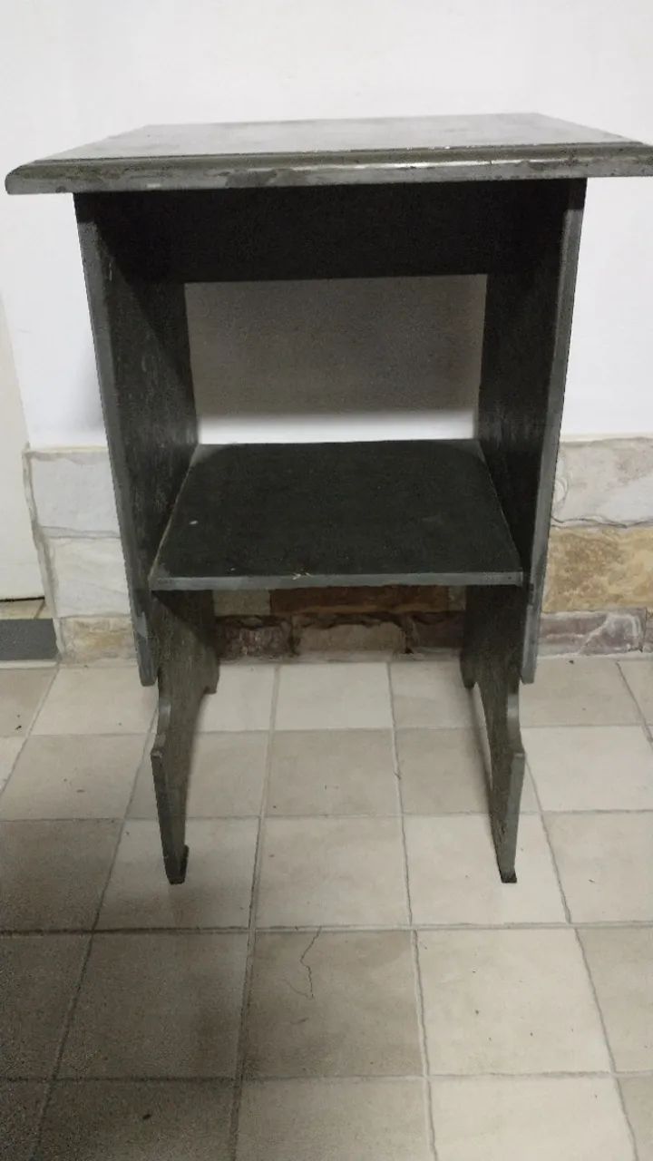 Mesa auxiliar em pedra de ardósia - Foto 4