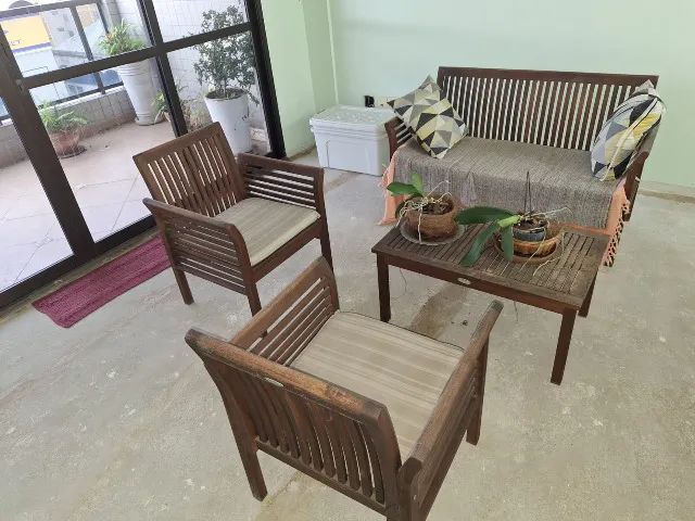 conjunto de varanda