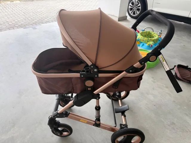 carrinho de bebê moisés 3 em 1 - Foto 2