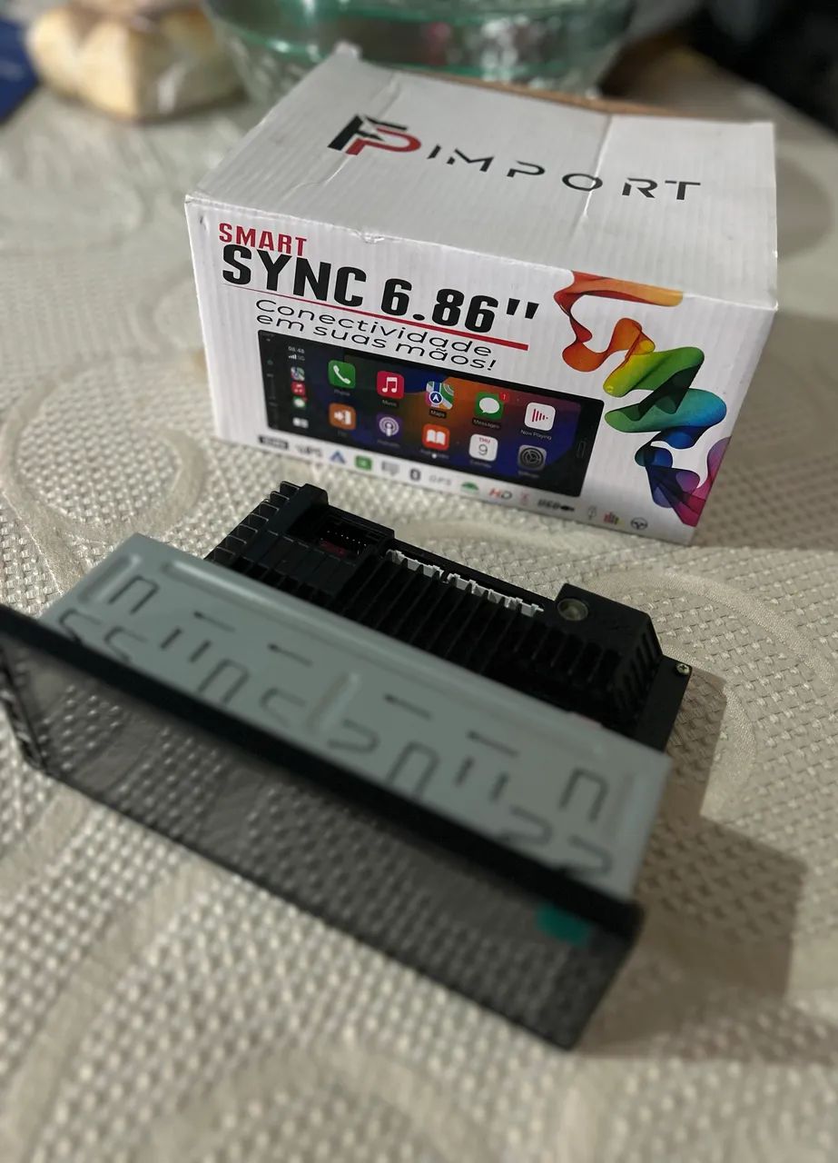 Central Multimídia Smart Sync 6.86" FP Import (Nova na Caixa / Android 12) - Foto 2