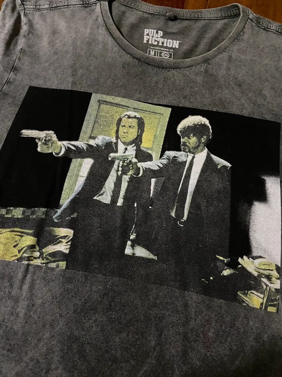 Camiseta Pulp Fiction estonada