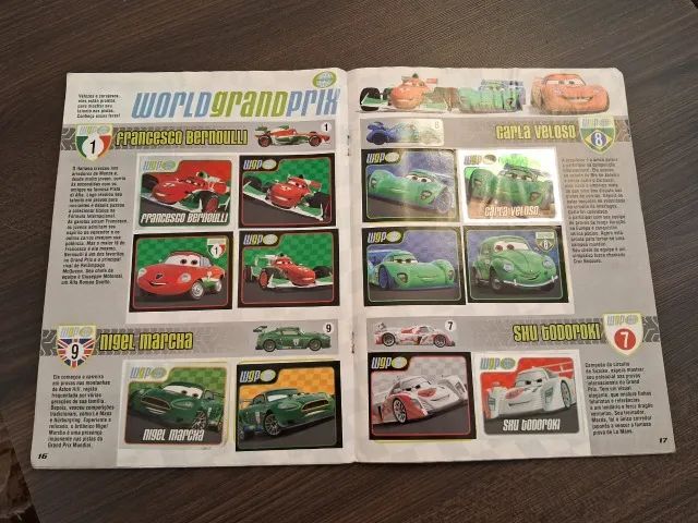 Álbum Incompleto Carros 2 Disney 2011 - 159 Fig. Coladas - Foto 5