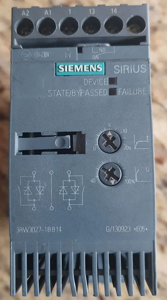 Soft Starter Siemens Sirius 3RW3027-1BB14