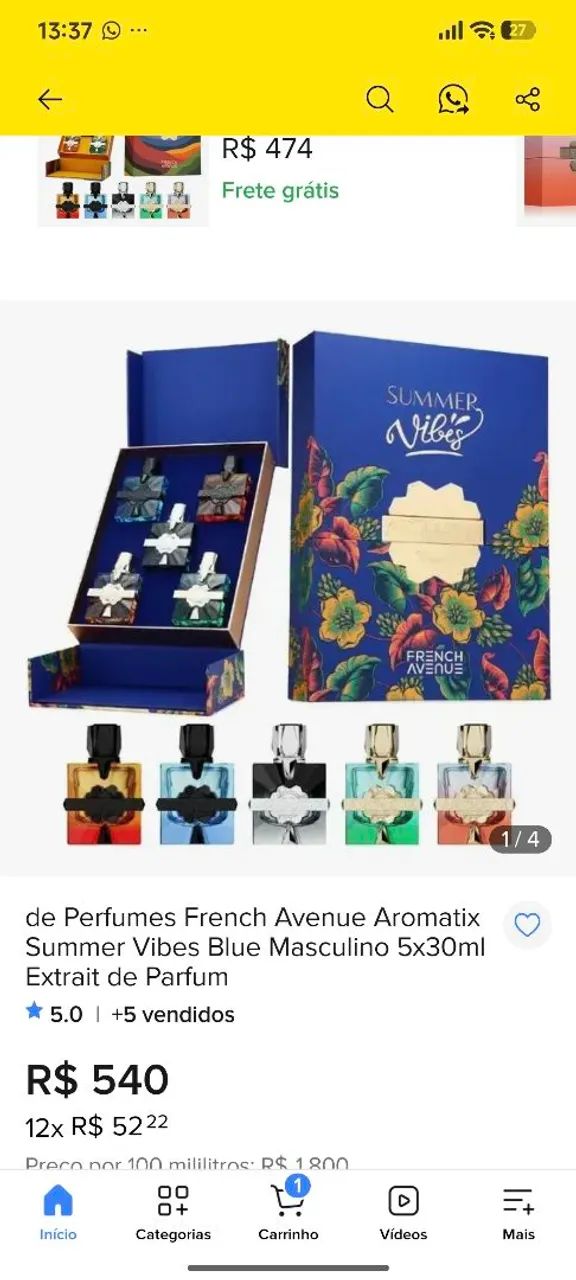 Perfume árabe masculino  - Foto 2