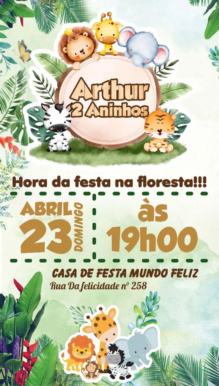 Convites de Aniversário Personalizados<br> - Foto 4