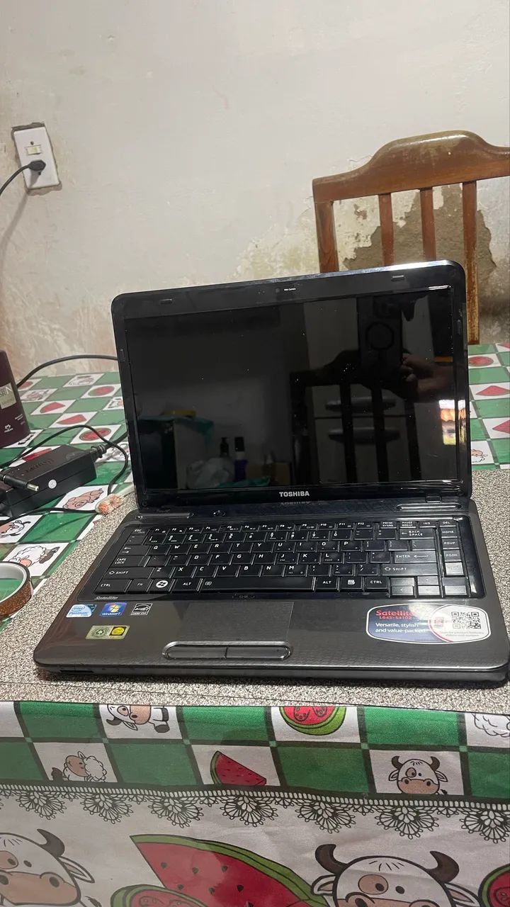 Notebook Toshiba (Defeito)