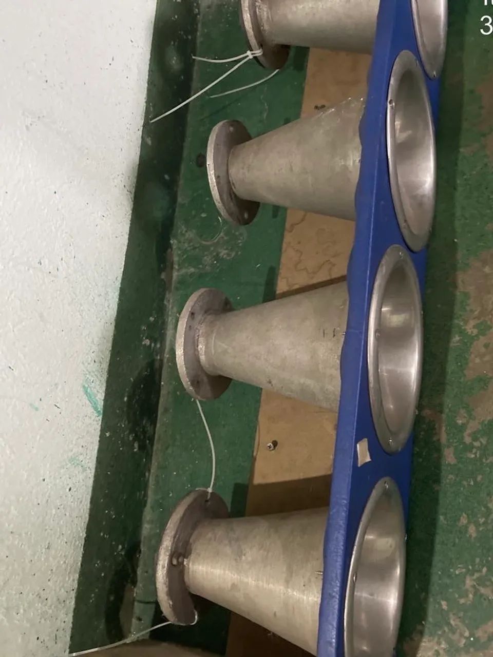 corneta de alumínio 
