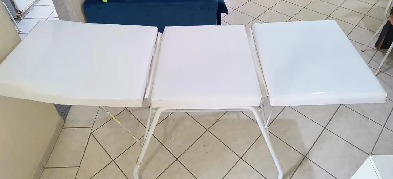 Kit estética (maca, mocho, carrinho auxiliar e escada) - Foto 2