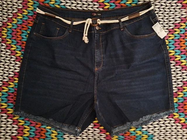 Bermuda Plus Size Marisa 54 Nova - Foto 2