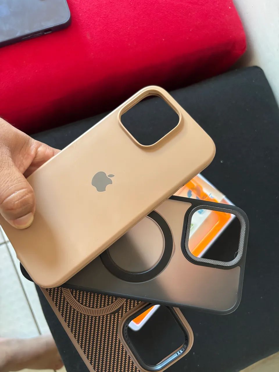 Capinhas de iPhone 16 Pro Max 14 Pro Max e iPhone 13 num passinho - Foto 4