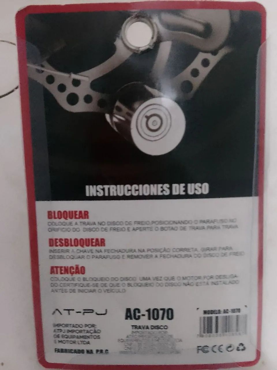 Cadeado trava. - Foto 2