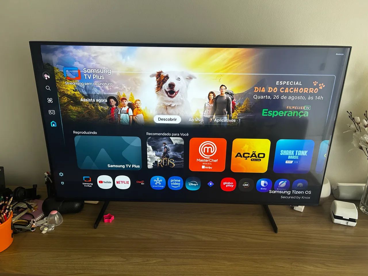 Tv Samsung 50? polegadas 4k smart tv 