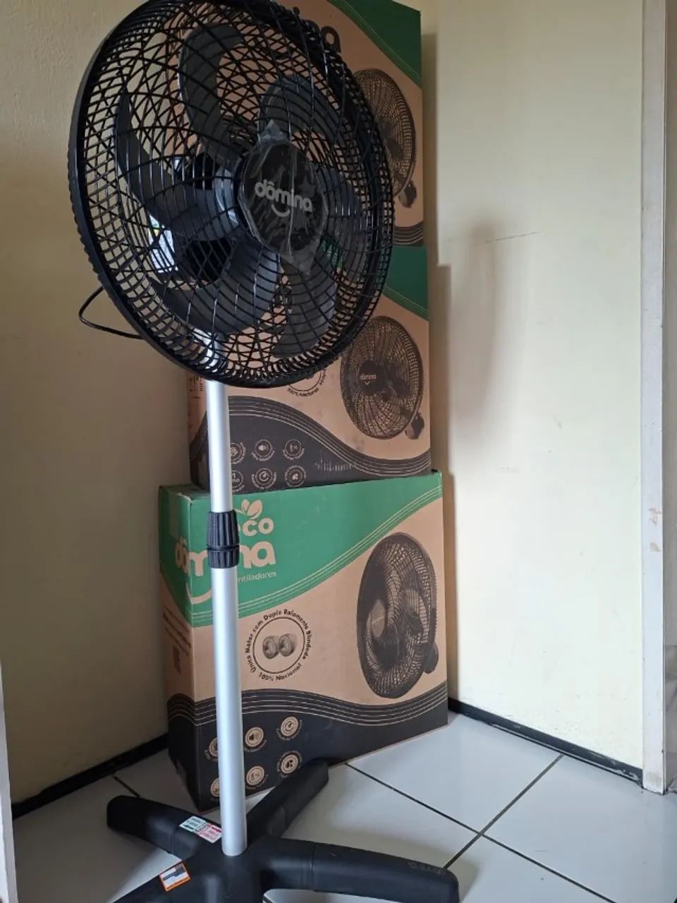 Ventilador de Coluna 50cm com 6 Pás Oscilante Dômina - Titanium - Foto 2