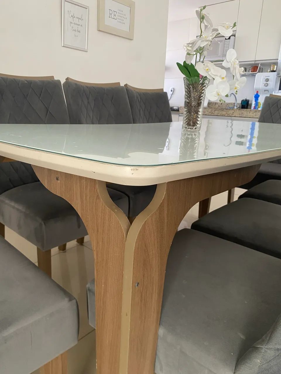 Conjunto de Mesa 8 lugares - Foto 4