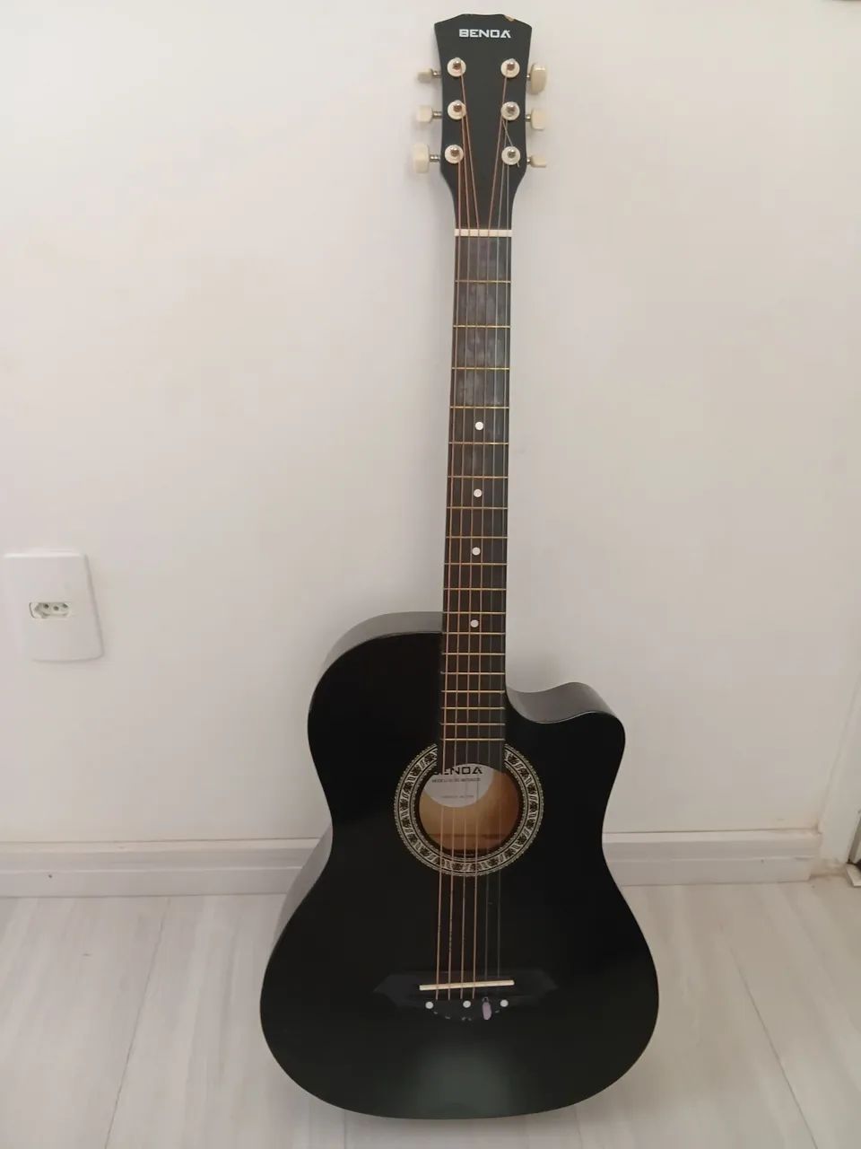Violão com capa novinho - Foto 5