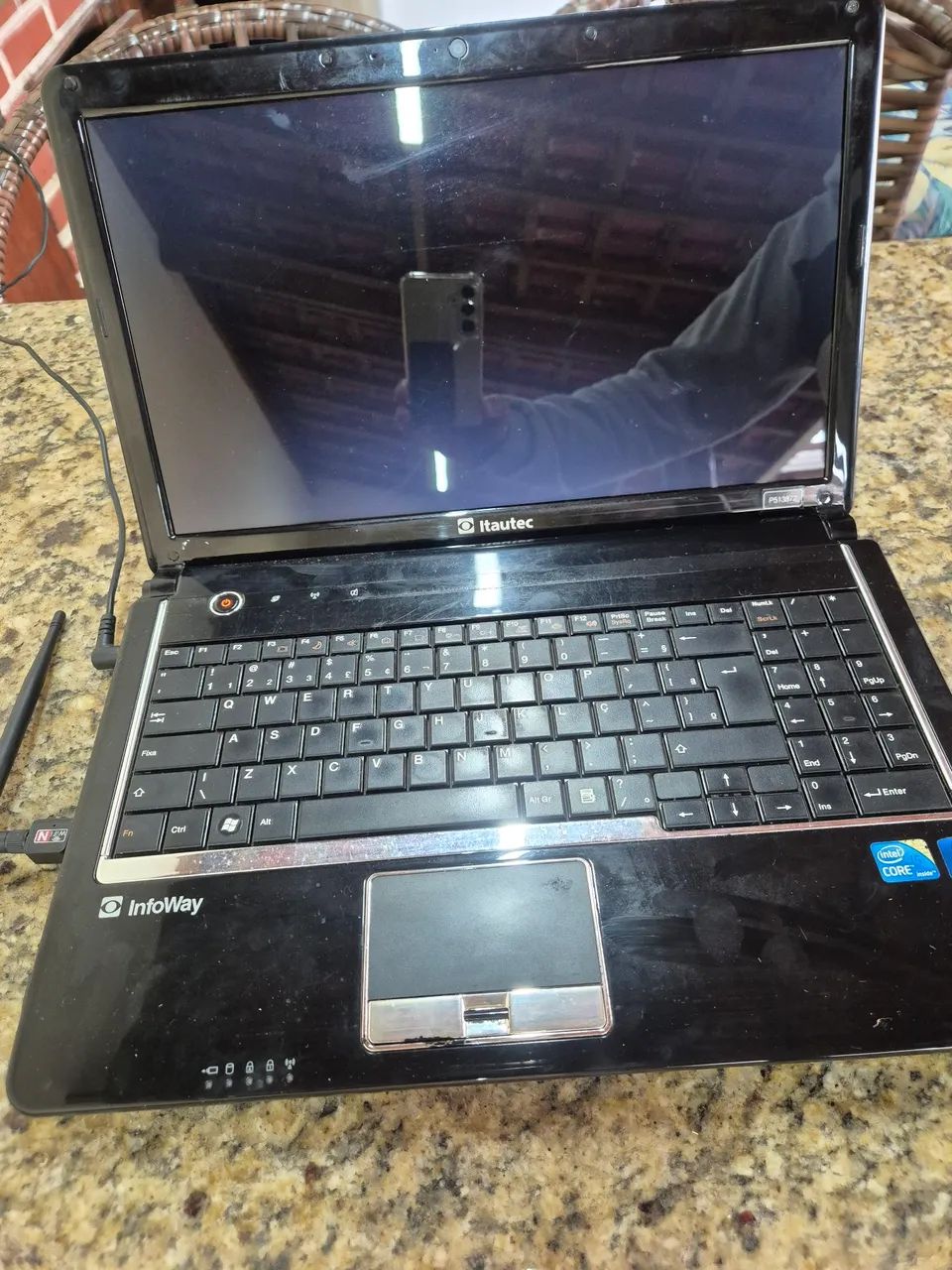 Notebook itau i7 primeira geração 