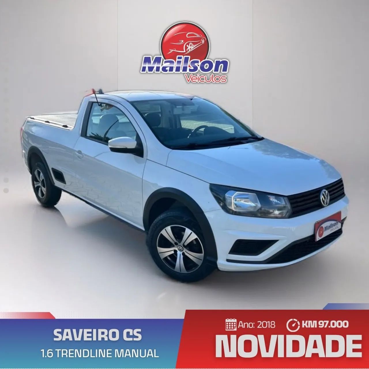 Volkswagen Saveiro TRENDLINE 1.6 T.FLEX 8V 2018
