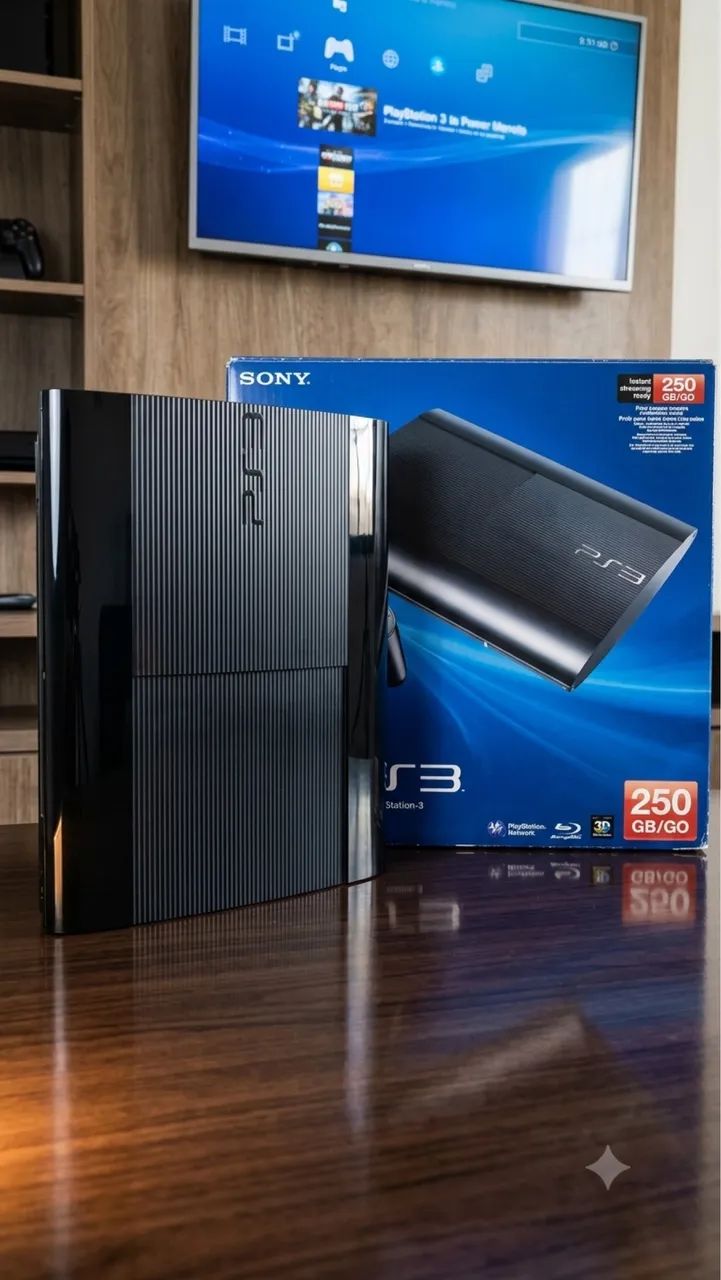 PS3 ORIGINAL COM CAIXA