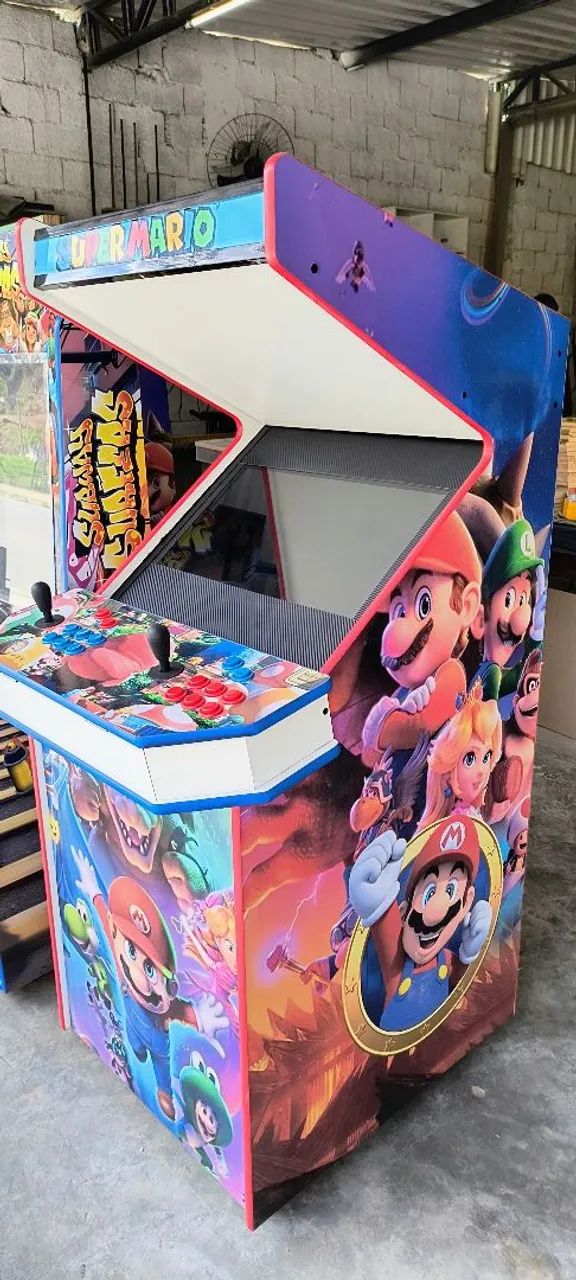 *Promoção* Fliperama Retro Games (Mário Bros)