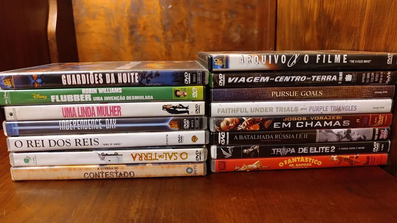 LOTE COM 14 DVDs - ÓTIMO ESTADO DE CONSERVAÇÃO - Foto 2