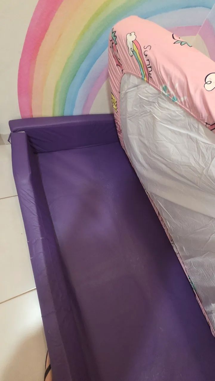 Cama Montessori em espuma e courino - Foto 5