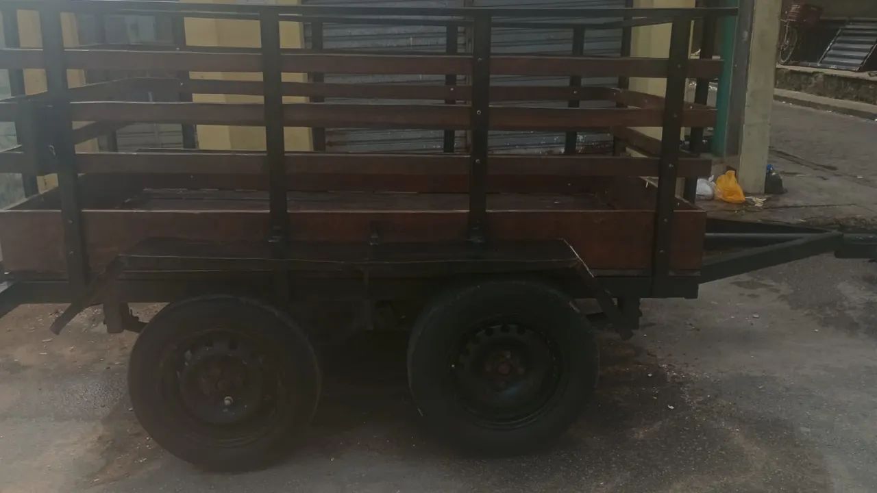 Carrocinha 2 eixos  - Foto 4
