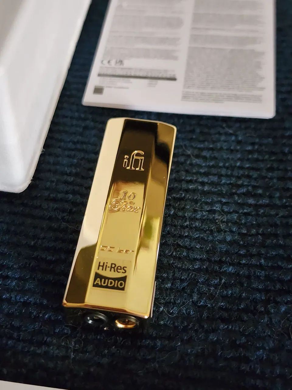 IFI Go Bar Gold 10th Anniversary Dac Amplificador
