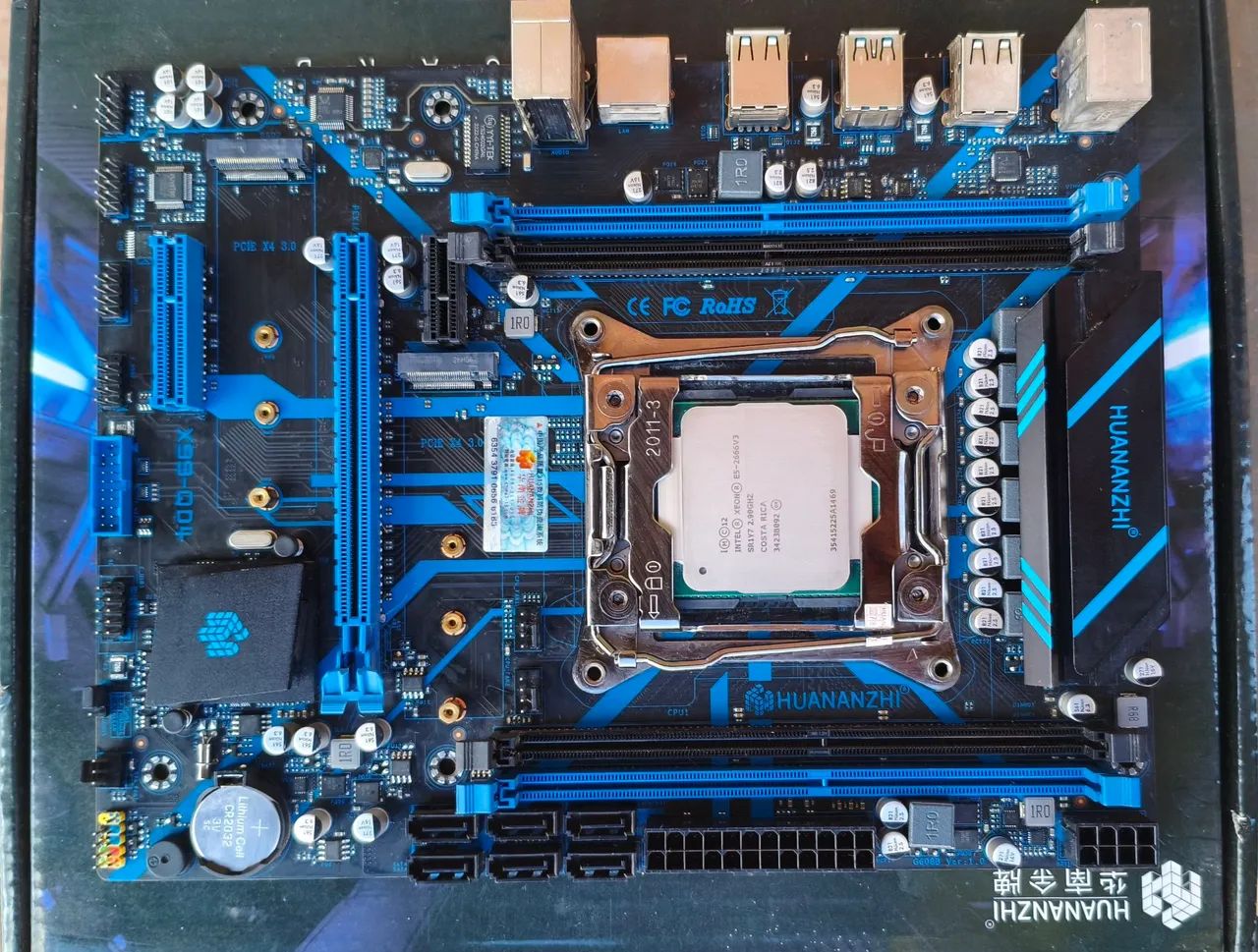 Vendo placa mãe x99 - Foto 4