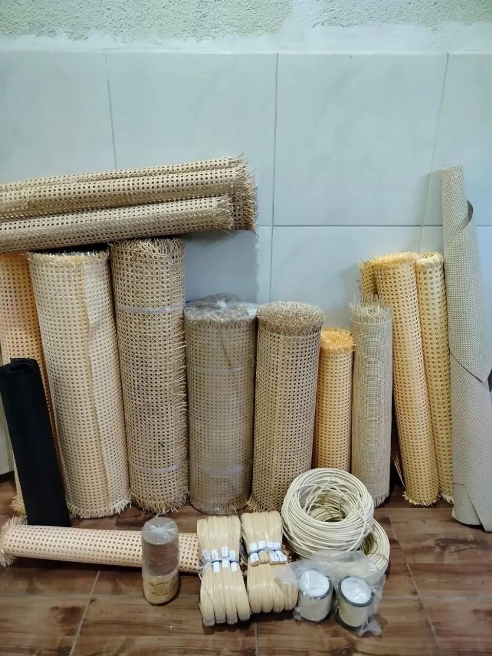 Vendo telas prontas de palhinhas - Foto 2