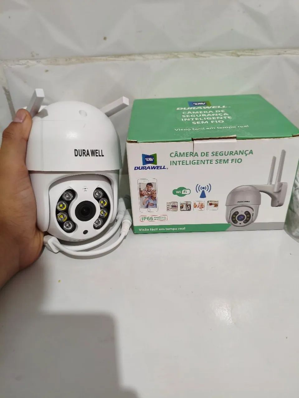Câmera de segurança externa 
