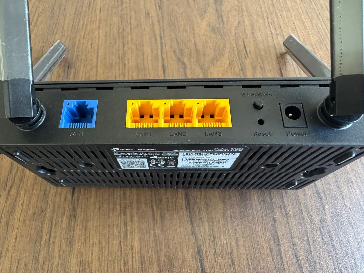 ROTEADOR WI-FI 6 TP LINK MODELO EX220 - Foto 5