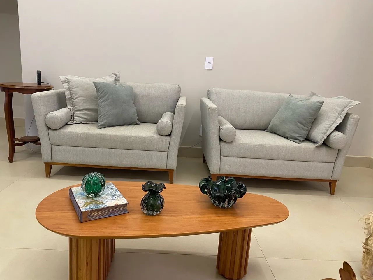 Poltronas luxo de linho  - Foto 2