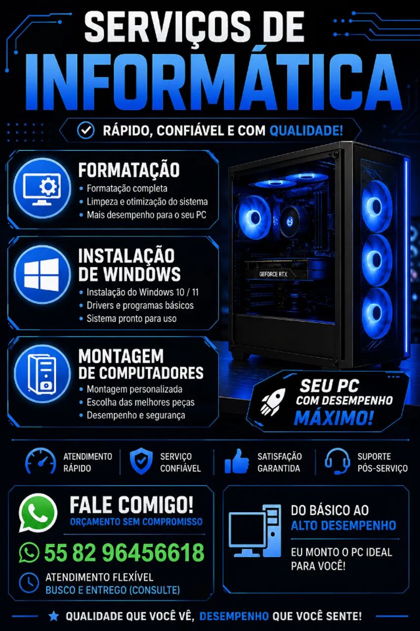 Serviços a domicilio 