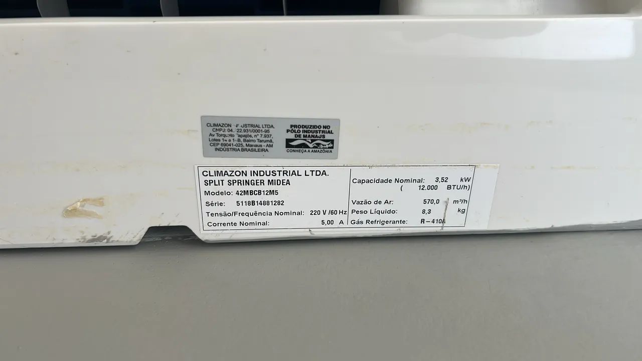 Ar condicionado split springer 12000 btus  - Foto 3