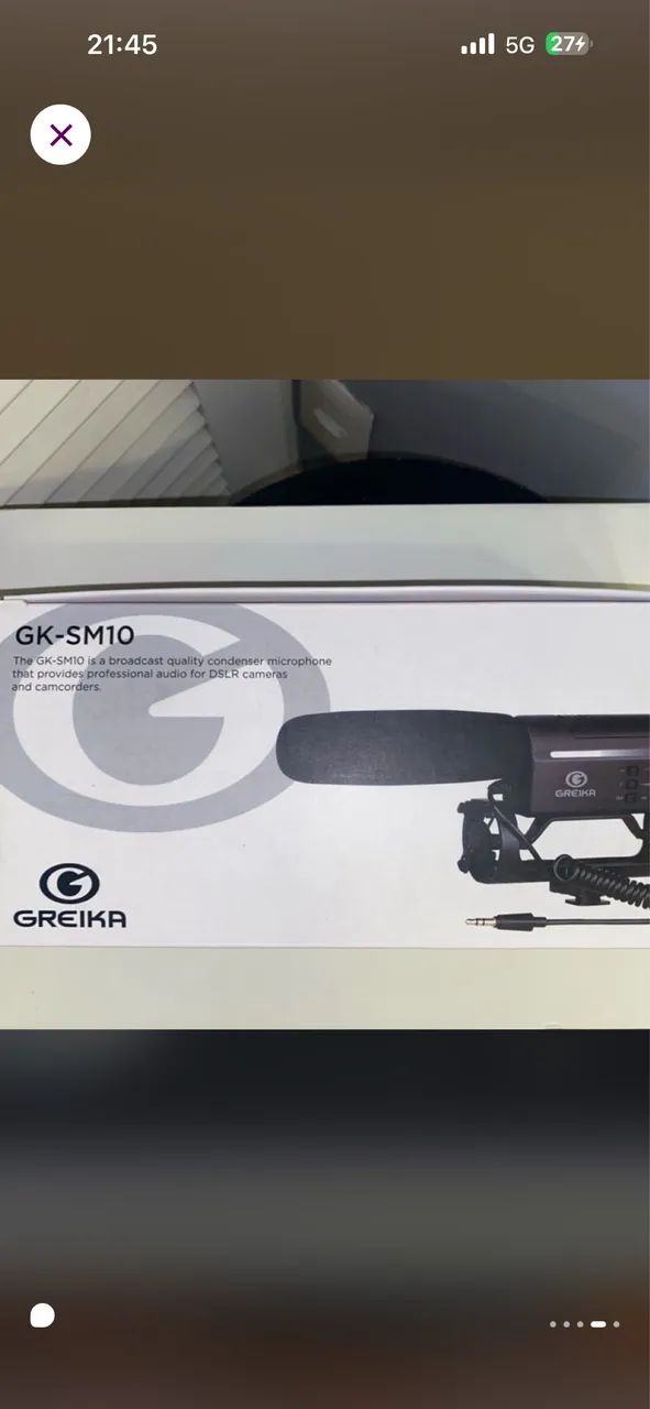 Microfone greika sm10 - Foto 4