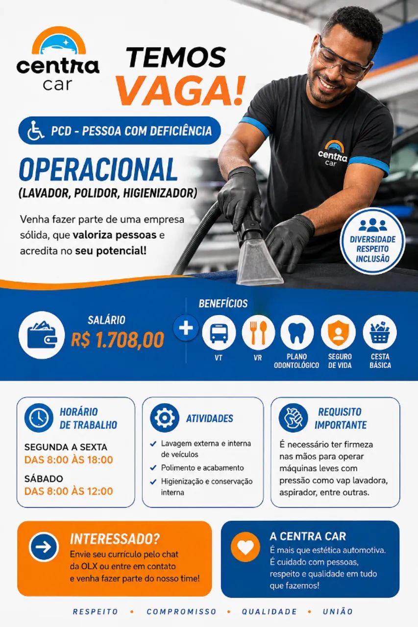 OPERACIONAL LAVA CAR PCD