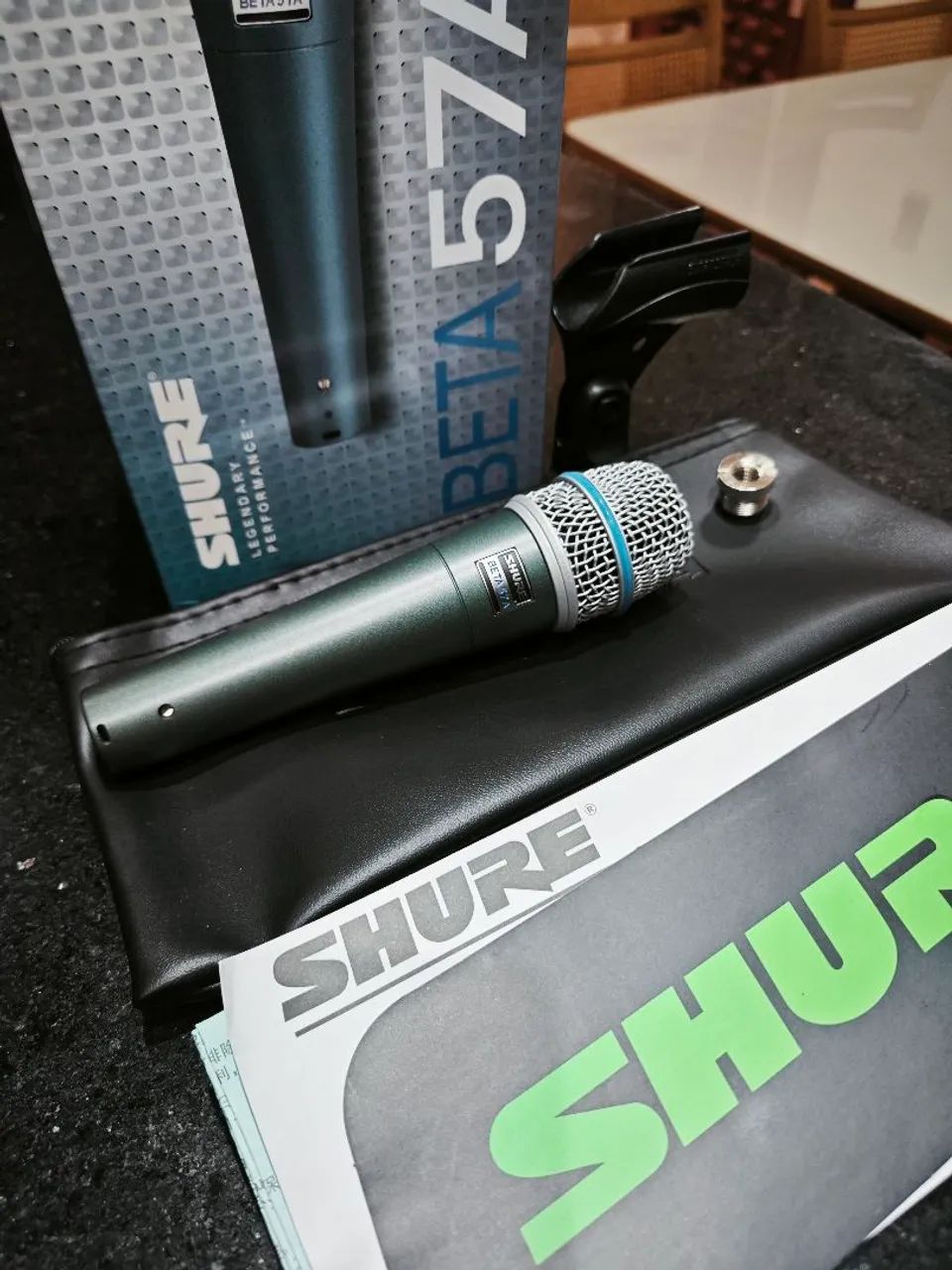 SHURE BETA 57A DINÂMICO  - Foto 5