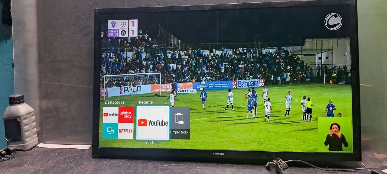 Vendo uma linda TV sansung smart mod,un32j4300AG funcionando perfeitamente . - Foto 3