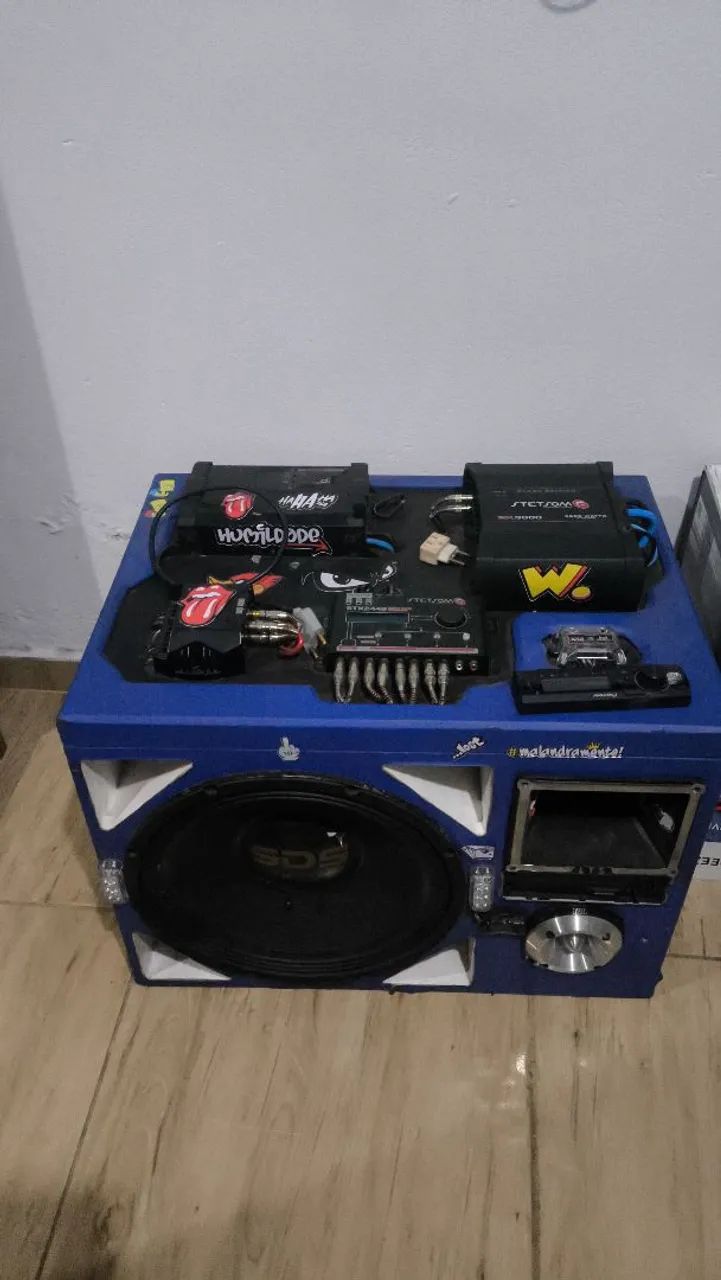 Caixa trio completa 