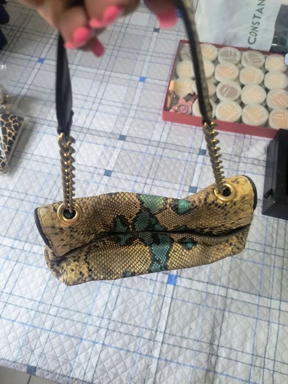 Bolsa de python Armelin  - Foto 2