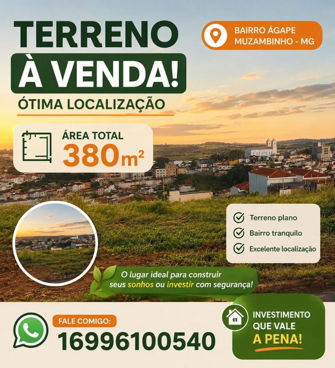 Terreno muzambinho 