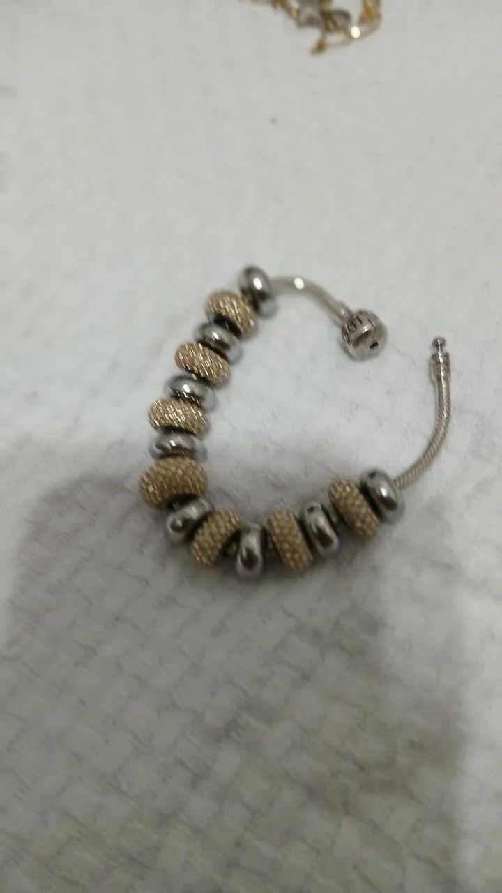Pulseira em Prata 925  com berloques Swarovisk  - Foto 4