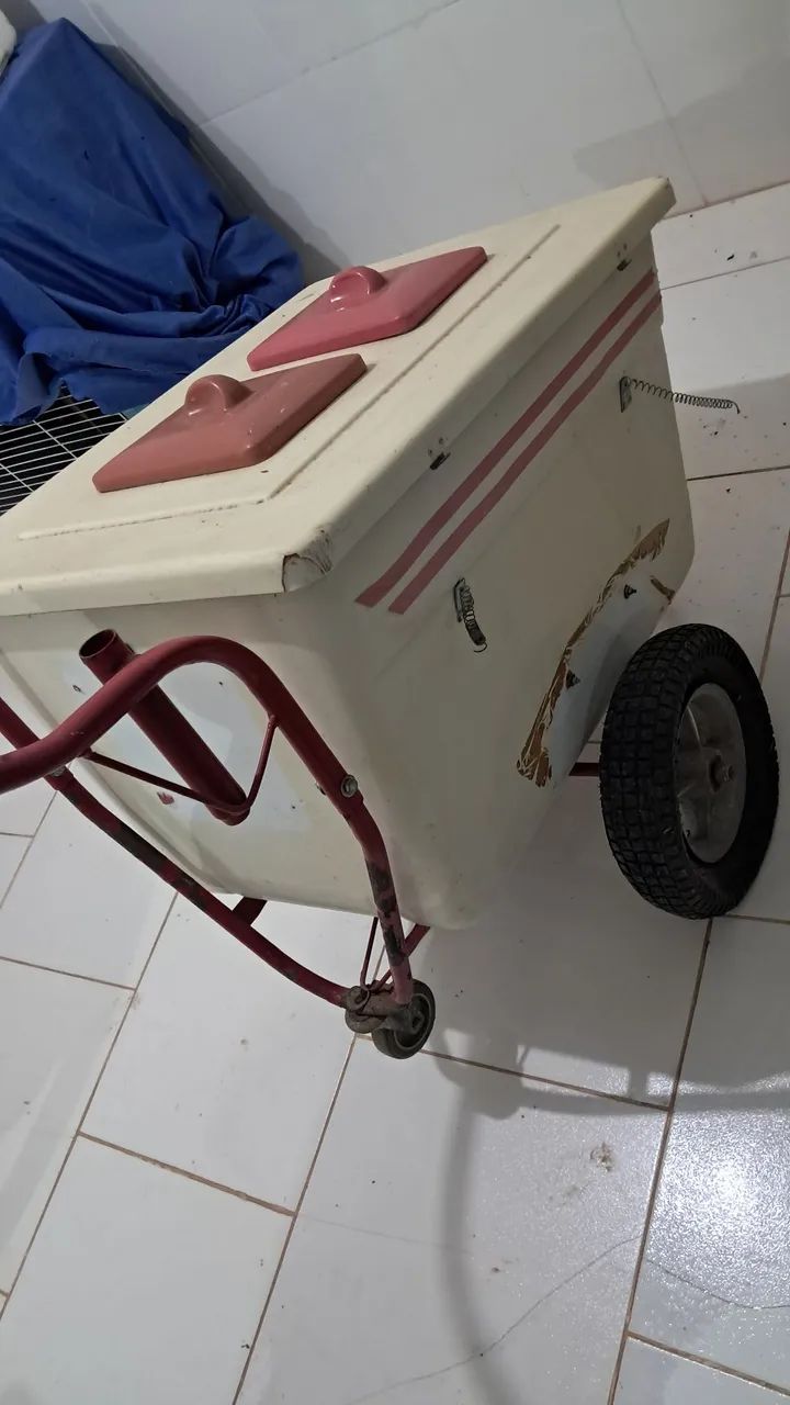 Kit com 3 carrinhos de picolé + 1 quadro  - Foto 3