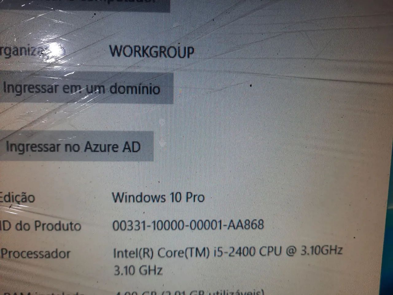 PC core i5 completo fonte real ssd 256G monitor LCD  17 polegadas  - Foto 4
