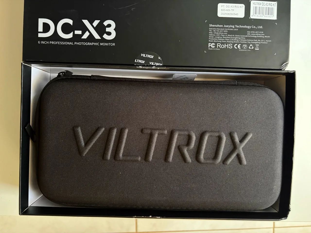 Monitor Viltrox DC-X3 - 6 polegadas - SDI e HDMI - com cage  - Foto 4